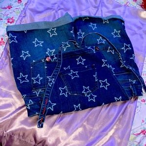Star short overalls